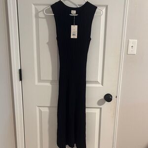 a new day Black Sleeveless Maxi Dress